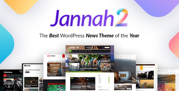 تحميل قالب جنة مجاناً – Jannah News Paper Theme v5.4.10 [GPL] أخر إصدار