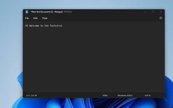 كيفية تثبيت برنامج Notepad الجديد على Windows 11