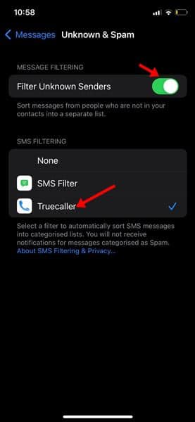 كيفية تشغيل TrueCaller على الأيفون IOS
