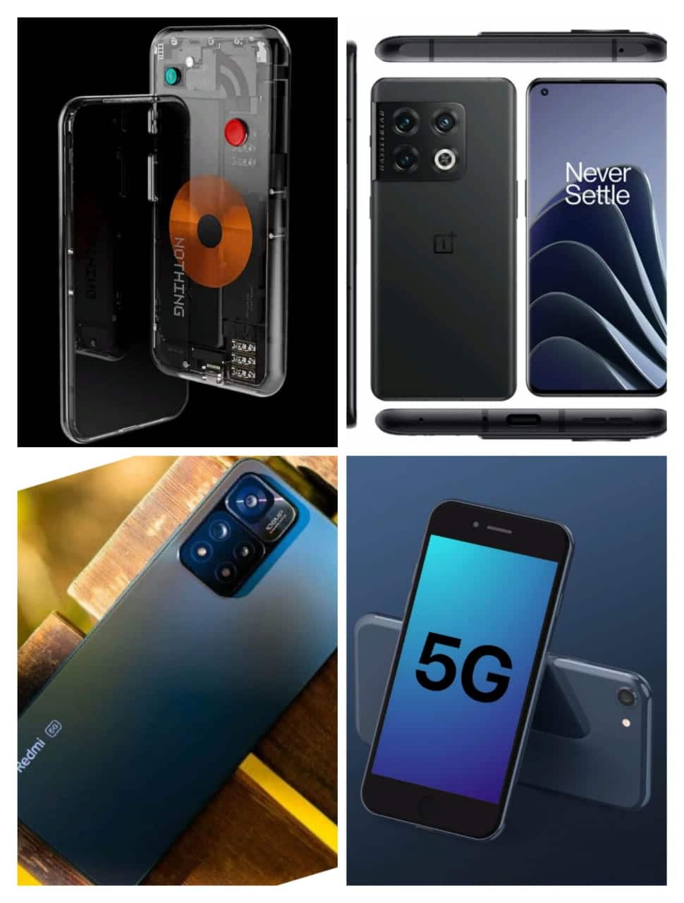 هواتف Apple - Samsung -Nothing -Xiaomi